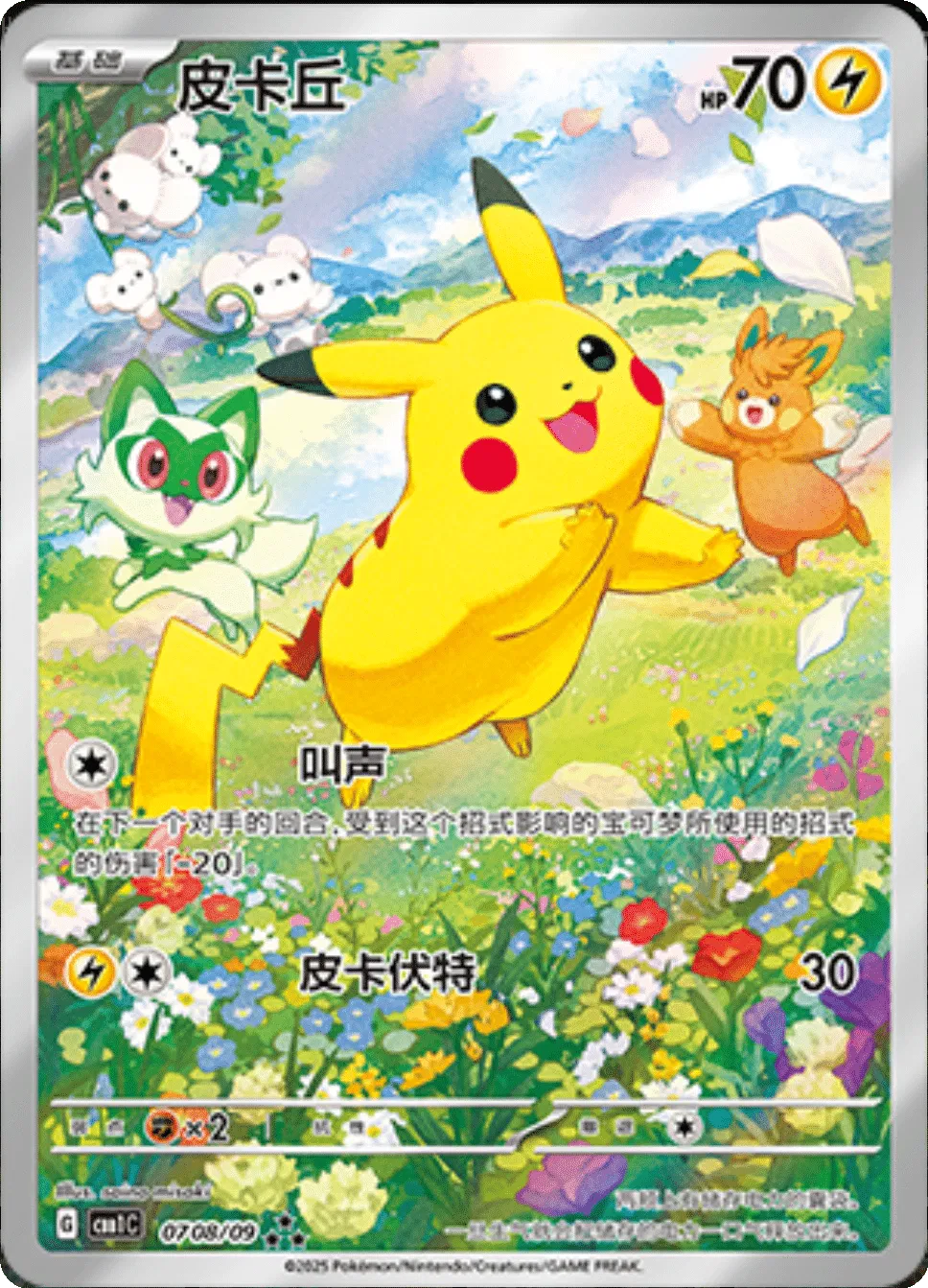 Pikachu (Full Art) (CN)