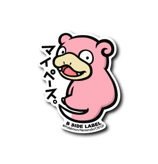 Slowpoke B-Side Label Sticker Japan Exclusive