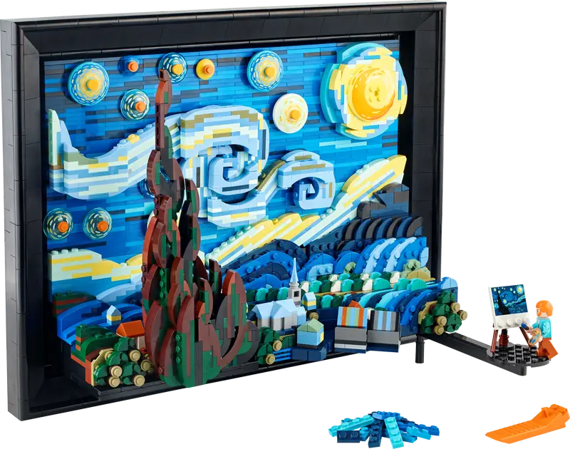 Vincent van Gogh - The Starry Night Lego 21333
