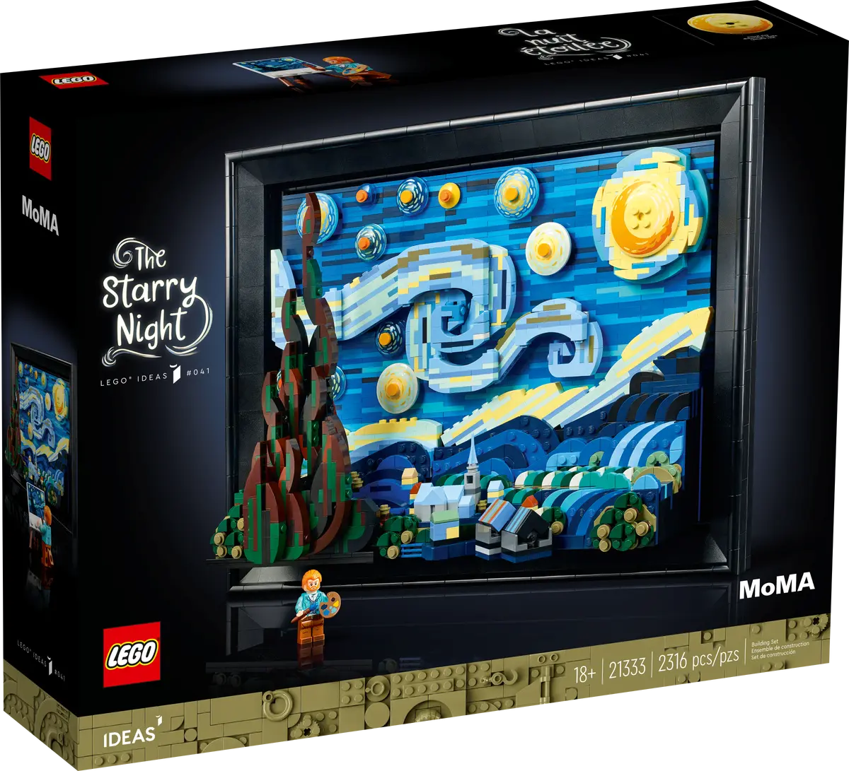 Vincent van Gogh - The Starry Night Lego 21333