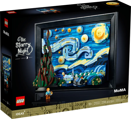 Vincent van Gogh - The Starry Night Lego 21333