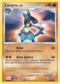 Lucario Diamond Pearl