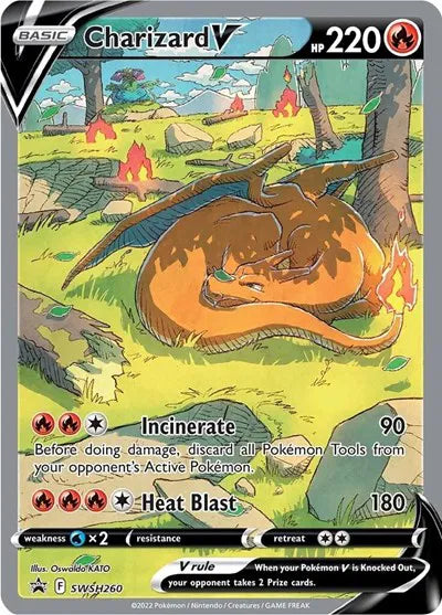 Sealed Charizard UPC Promo SWSH 260 261 262