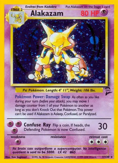 Alakazam Base Set 2