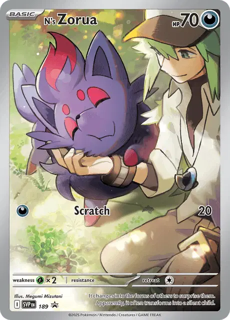N's Zorua ETB Promo
