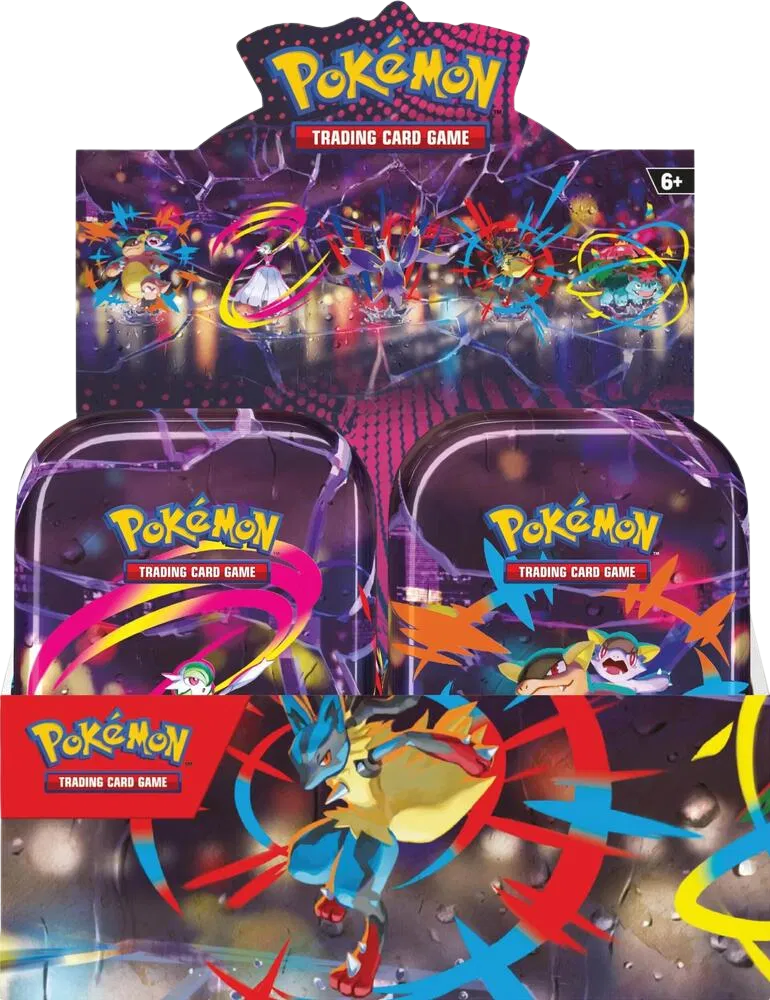 Mega Heroes Mini Tin Display [MEG]