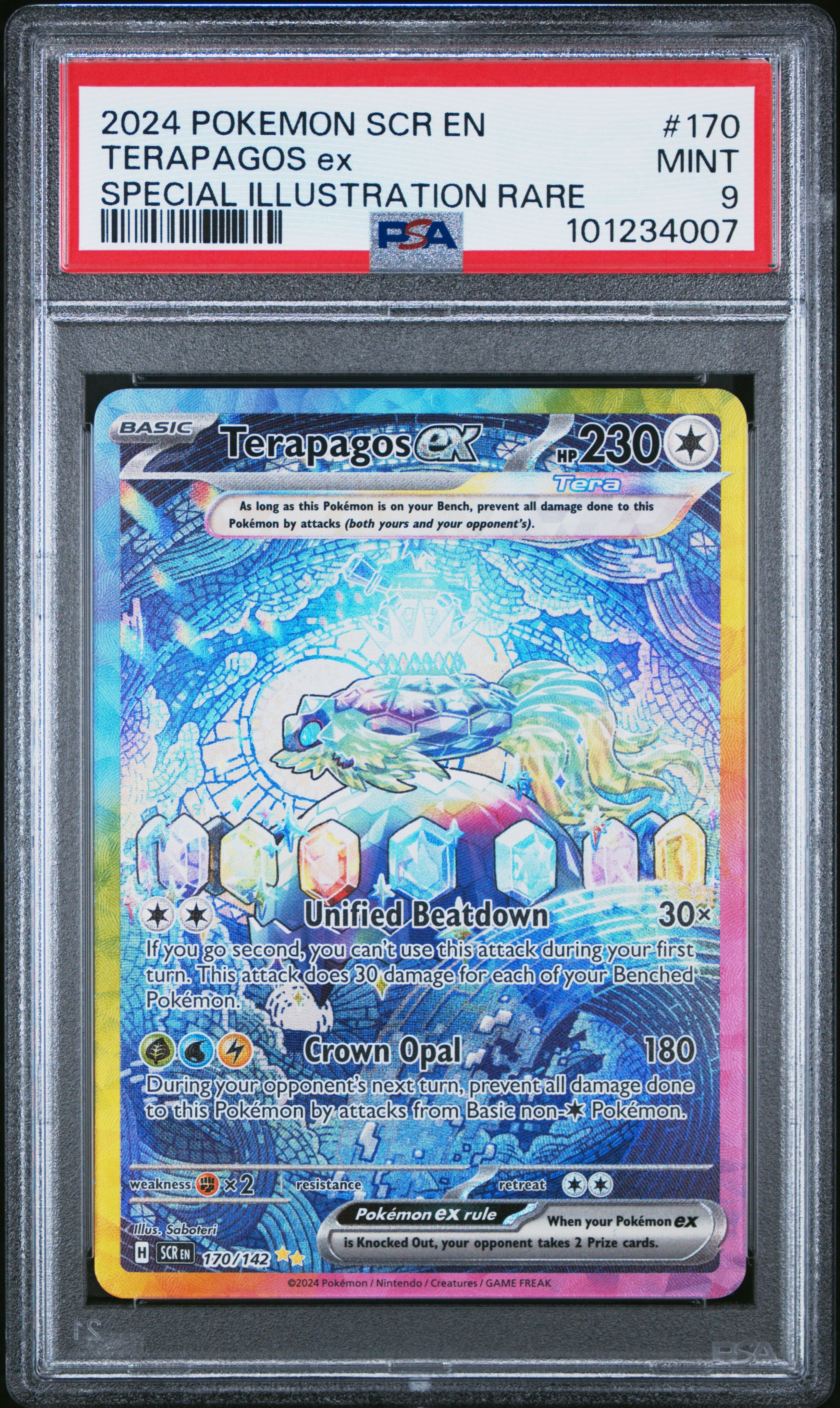 TERAPAGOS SCR PSA 9